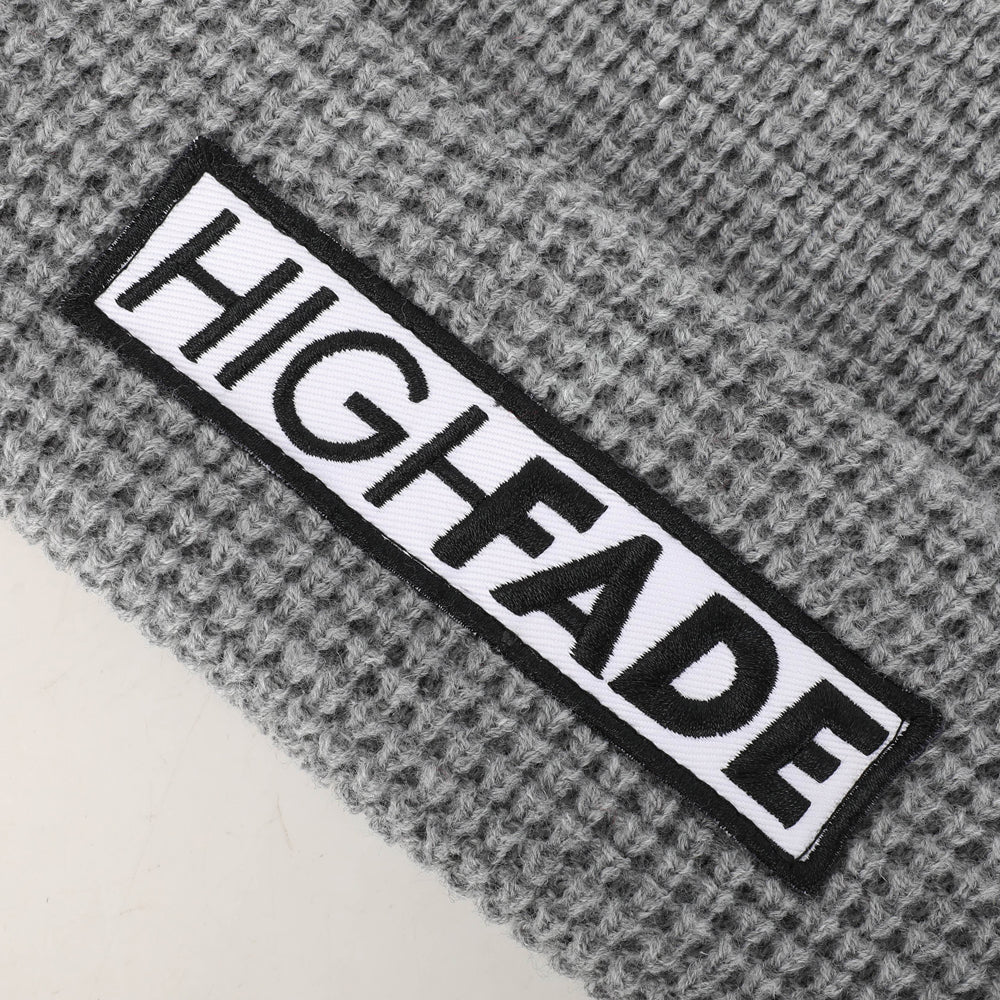 HighFADE Grey Waffle Beanie