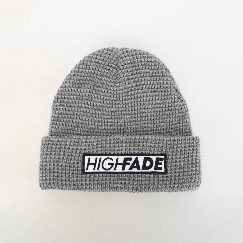 HighFADE Grey Waffle Beanie